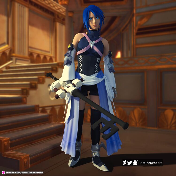 Aqua from Kingdom Hearts